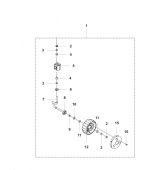 KOŁO kit Automower 320, 430X, 450X Nera KOŁO kit Automower 320, 430X, 450X Nera