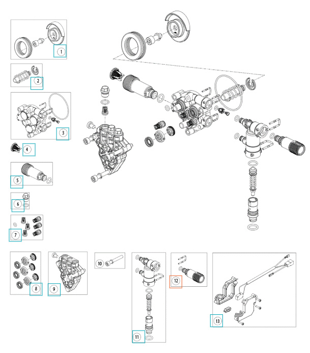 Blok cylindrów cylindrów Pw235/ 5363463-01