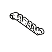 Osłona drutu wspornika 5366698-01 Osłona drutu wspornika 5366698-01