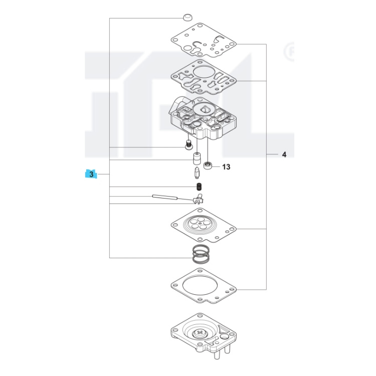 Zestaw naprawczy pompy