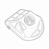 Zestaw filtra powietrza czarny Zestaw filtra powietrza czarny