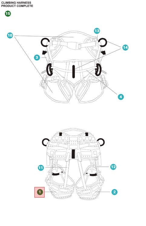 Pętla na nogę lewa 5367699-01