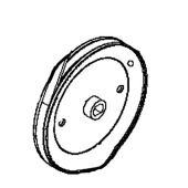 Koło pasowe wirnika Dd Ext Al Koło pasowe wirnika Dd Ext Al