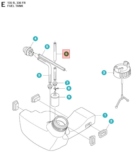 Przewód paliwowy 5370523-01
