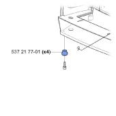 Podnóżek 5372177-01 Podnóżek 5372177-01