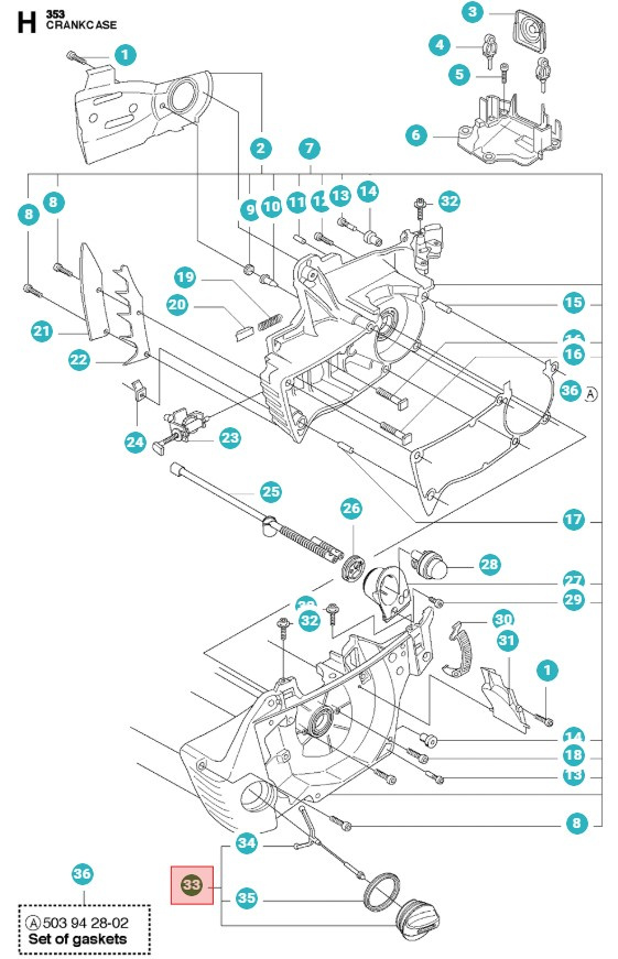Korek zbiornika 5372815-02