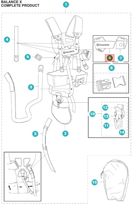 Część przednia Balance 35, Balance X, Balance XB