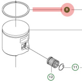 Pierścień Tłokowy 5374015-01 Pierścień Tłokowy 5374015-01