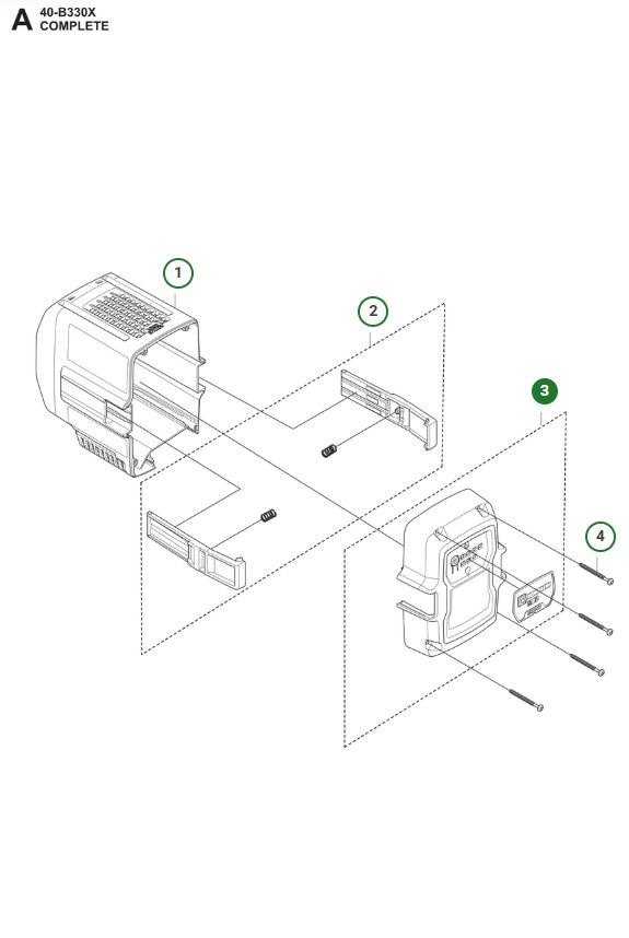 Pokrywa Husqvarna B330X