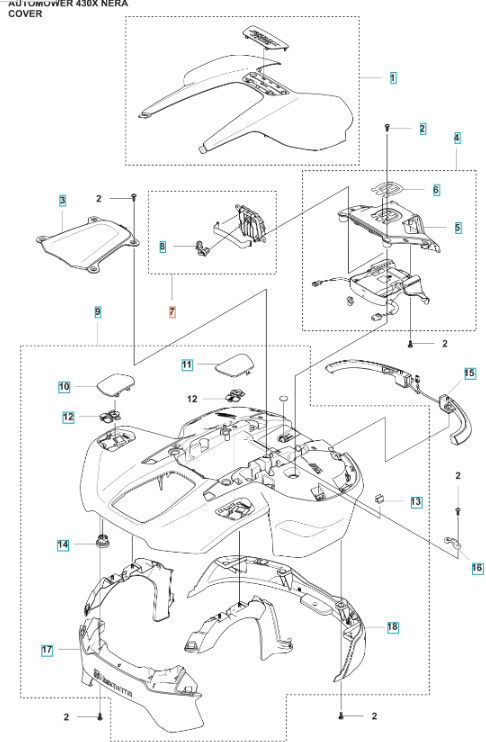 Zestaw radarowy 430X Nera, 450X Nera