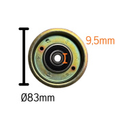 Krążek linowy Rider 111B, 112C, 115B, 115C Krążek linowy Rider 111B, 112C, 115B, 115C