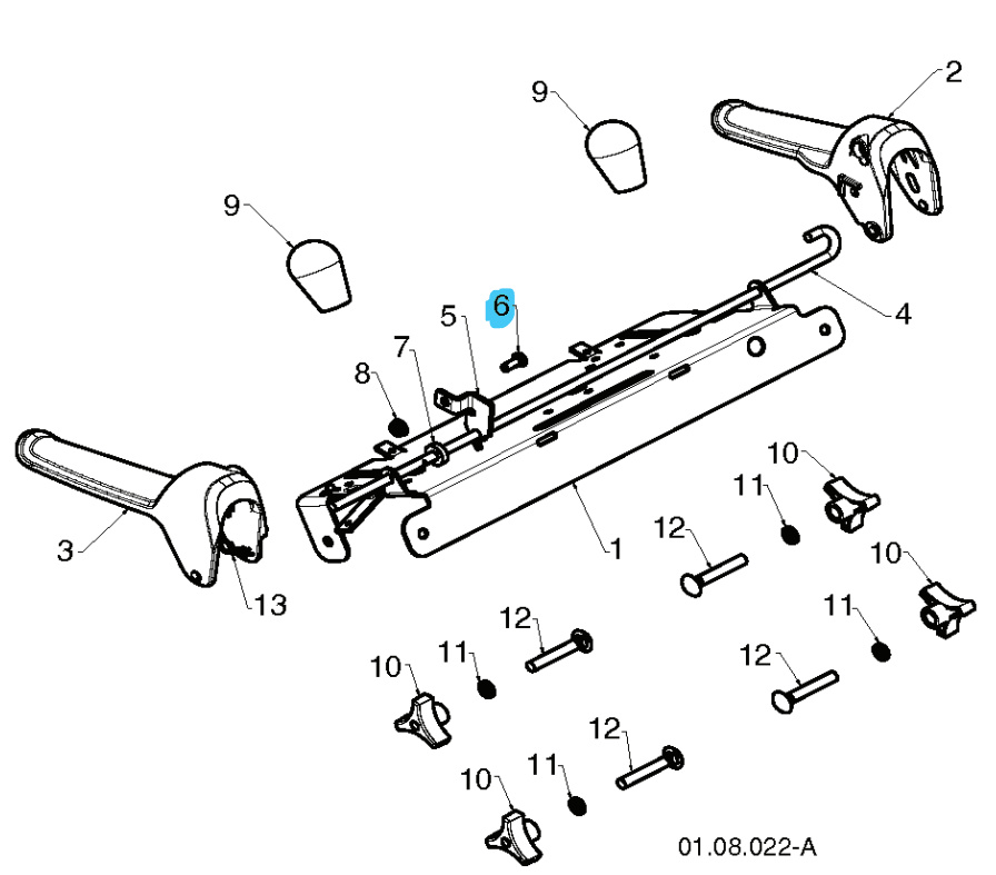 Śruba Hcs 1/4C X 5/8 5399900-72