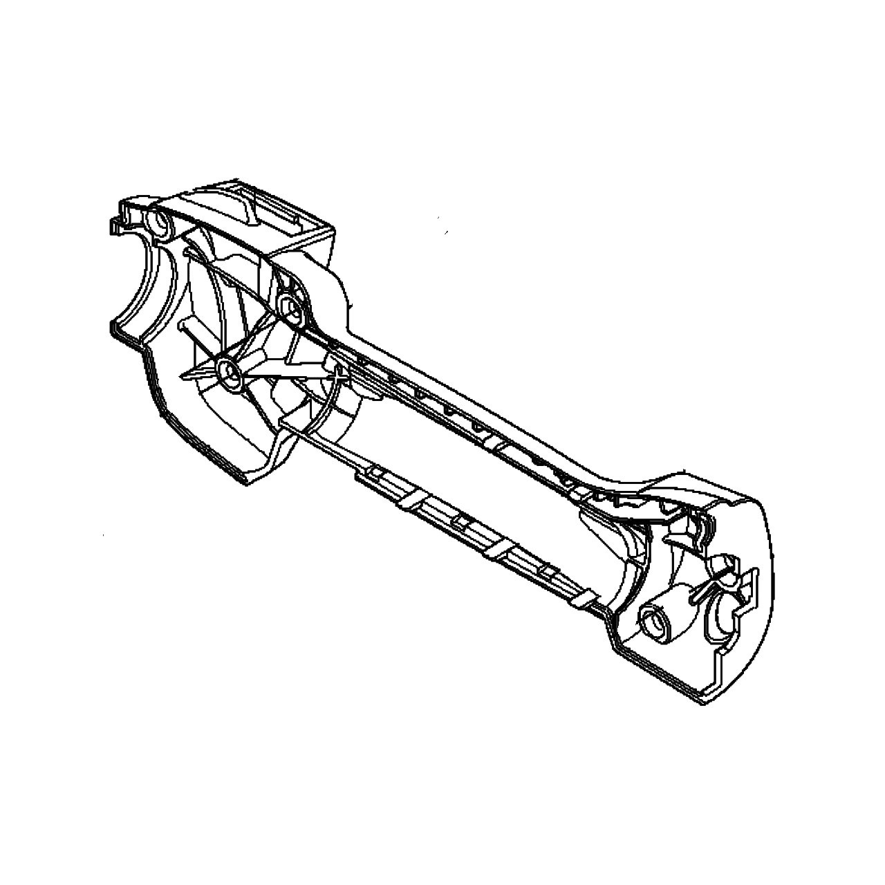 Klamka półprawa 5442384-01