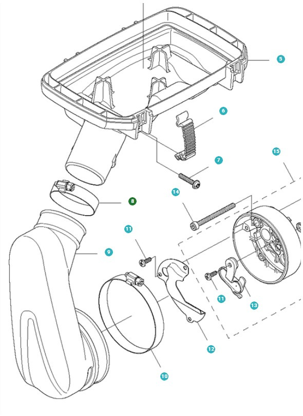Zacisk Węża 5442719-01