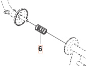 Sprężyna Przepustnicy 5449816-01 Sprężyna Przepustnicy 5449816-01