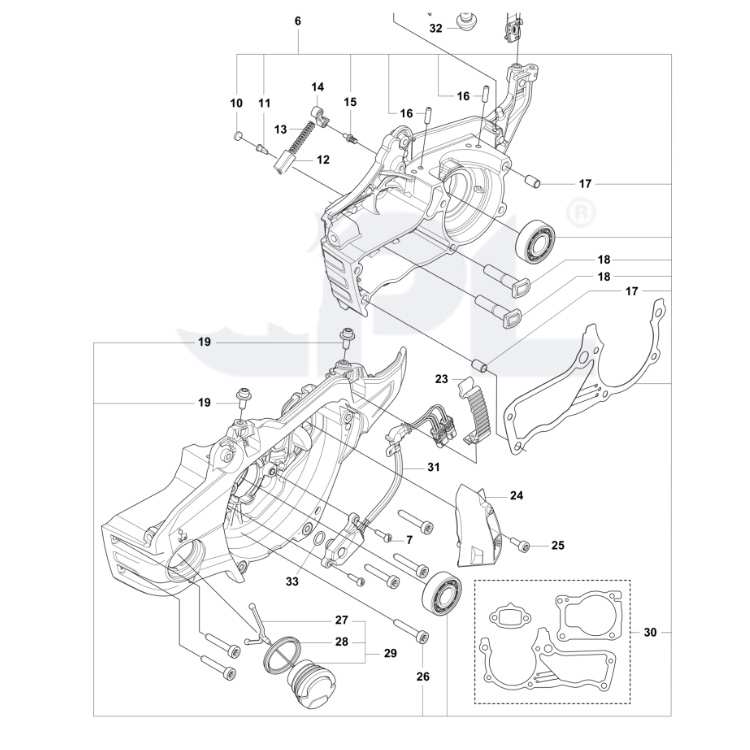 Skrzynia korbowa 564XPG