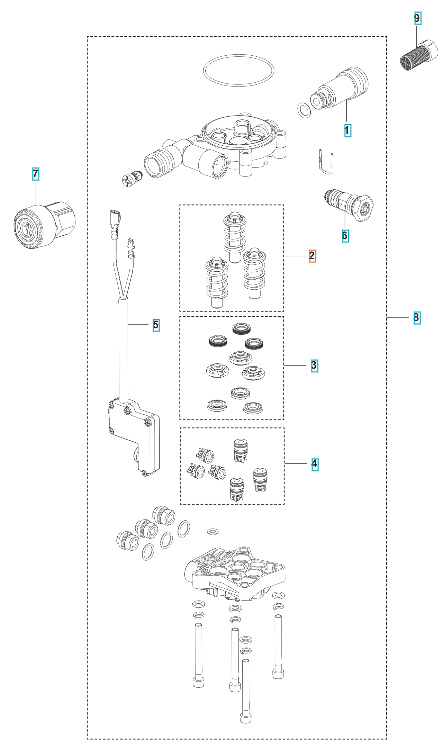 Zestaw tłoka pompy 5460912-01