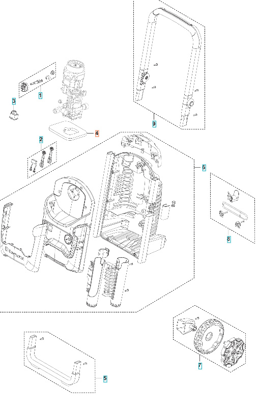 Składany uchwyt 5460922-01