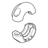 Osłona dłoni Tyczka do podkaszarki do żywopłotu Osłona dłoni Tyczka do podkaszarki do żywopłotu