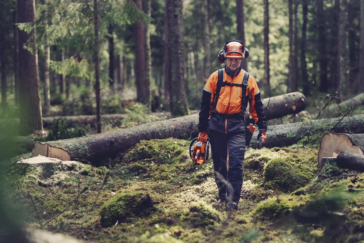 Spodnie antyprzecięciowe Husqvarna, męskie, Technical