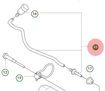 Zespół węża odpowietrzającego T540Xp Mark