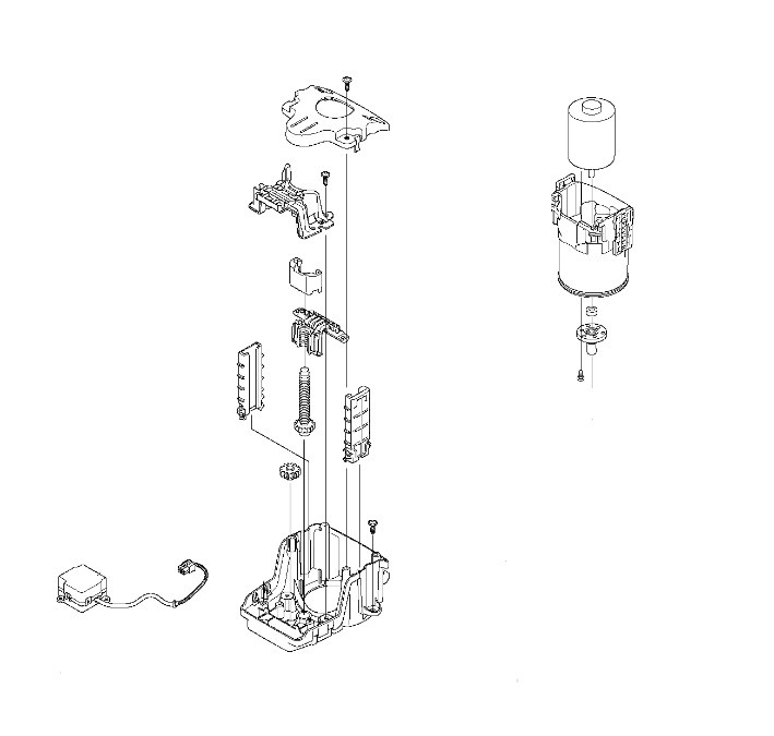 Silnik tnący kpl 405X, 415X, 305E, 310E Nera, 405XE, 410XE Nera