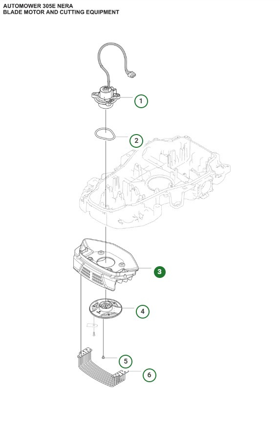Osłona Automower 305E, 310E, 405XE, 410XE Nera