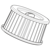 Filtr powietrza 50 mikronów Filtr powietrza 50 mikronów