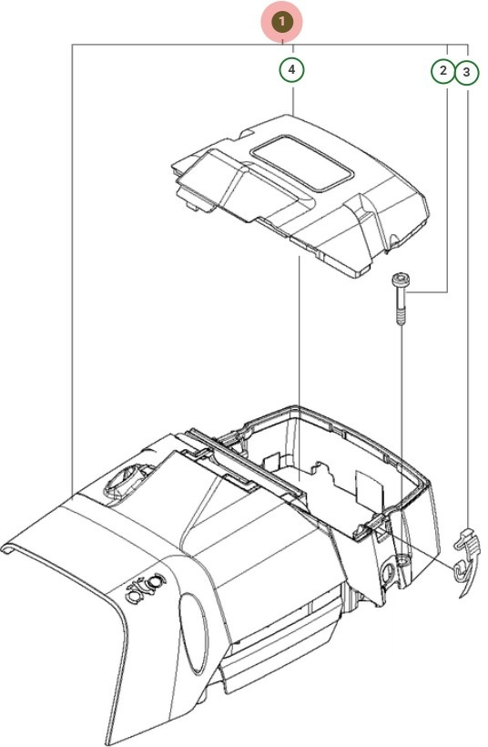 Pokrywa Butli Kpl 5744582-02