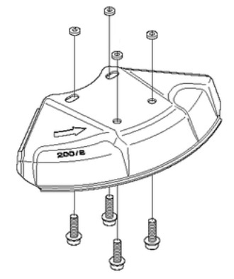 Zespół osłony ostrza Torx 5745326-02