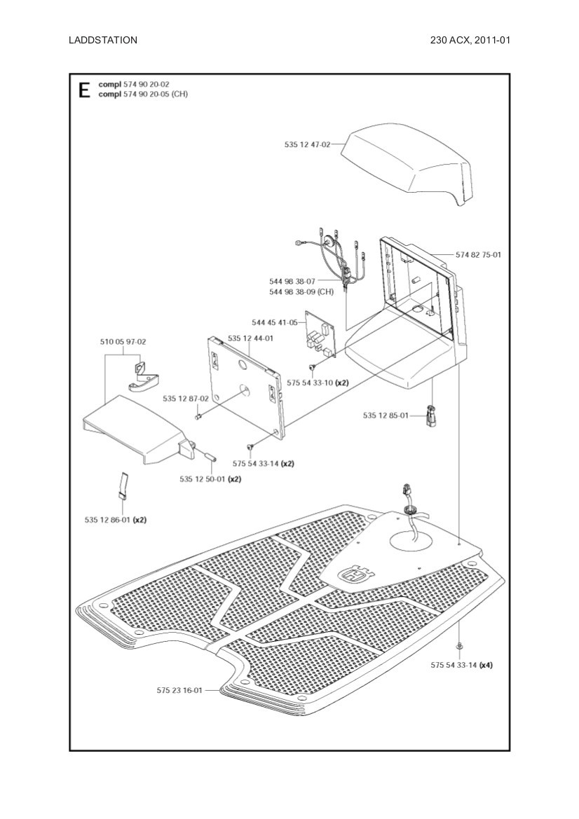 NADWOZIE Stacja ładowania