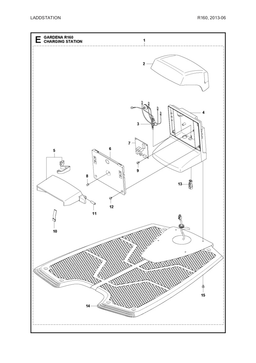 NADWOZIE Stacja ładowania R160