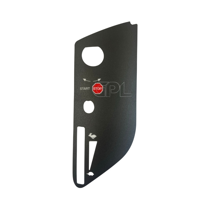 Naklejka na panel sterowania HST No Choke 5752227-02