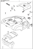 Nadwozia kit complete Automower 230 ACX Nadwozia kit complete Automower 230 ACX