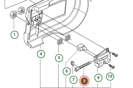 Śruba, Napinacz Paska 5757321-01
