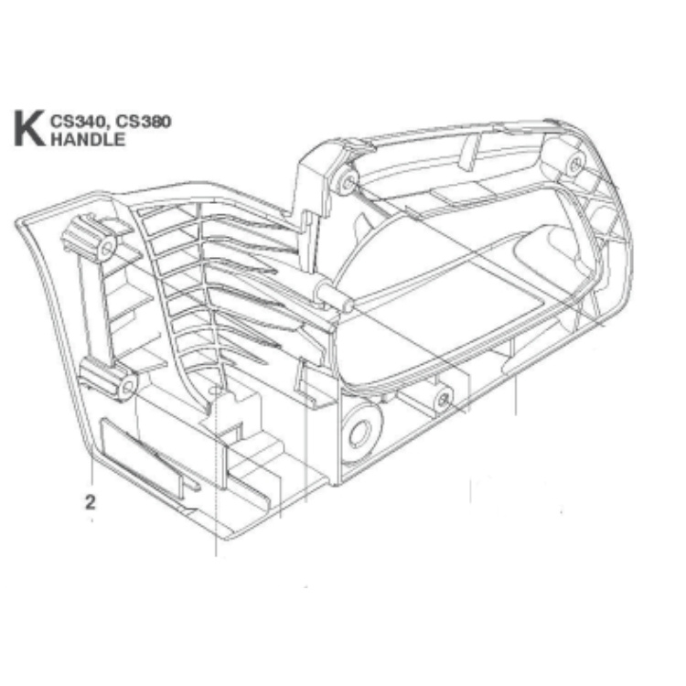 Tylny Uchwyt 5760255-01