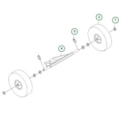 Koło Kpl 5765462-01 Koło Kpl 5765462-01