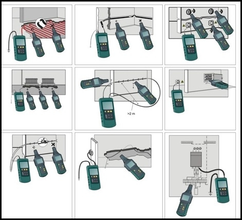 MS6818 Profesjonalny lokalizator przewodów