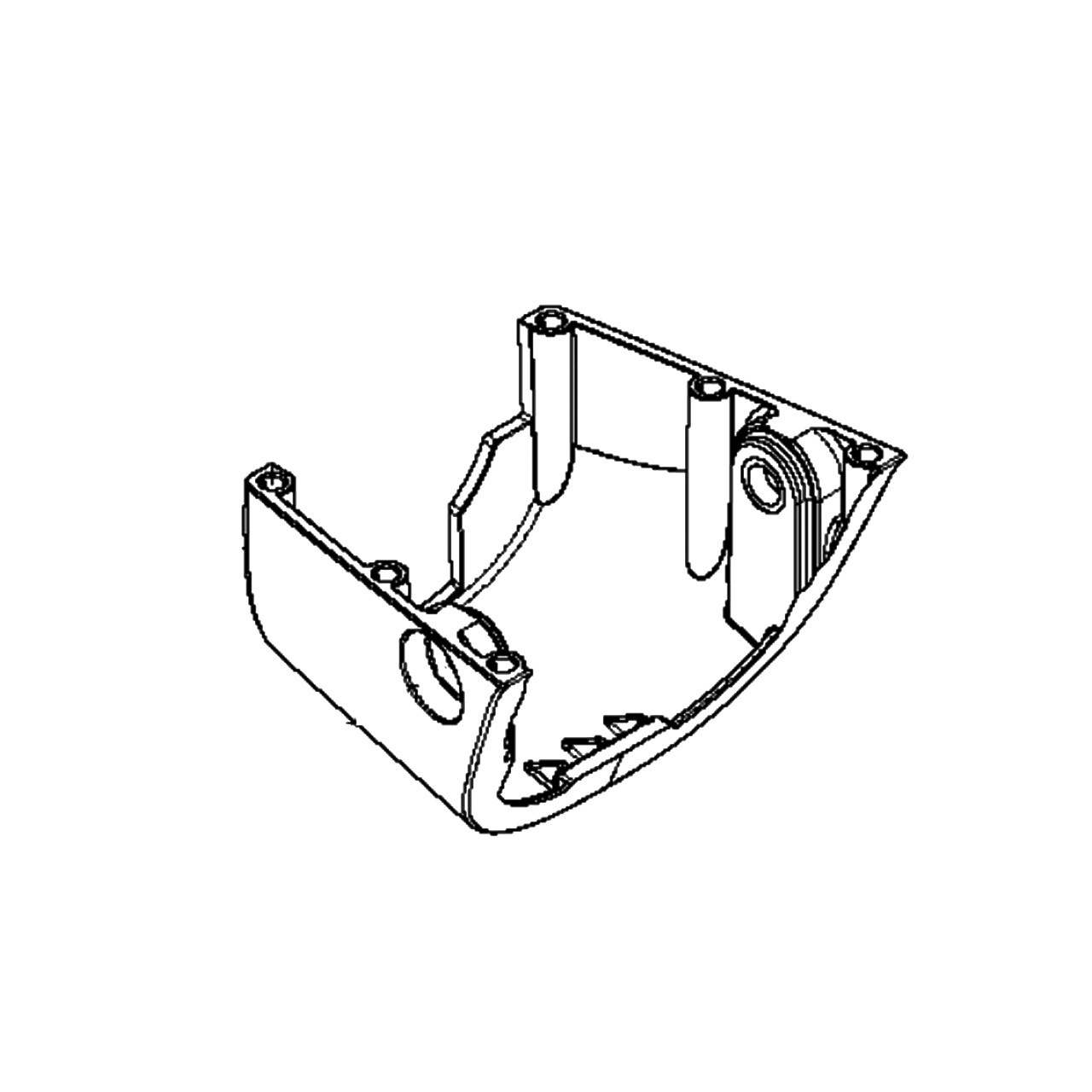 Pokrywa plastikowa dolna