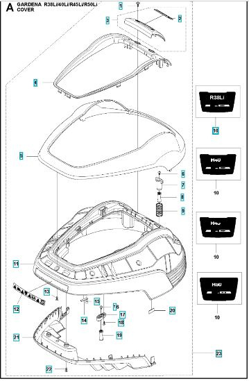 System Nadwozia R50Li 5779553-08