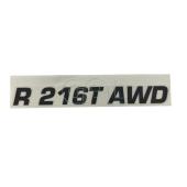 Naklejka na maskę silnika R216T Awd Naklejka na maskę silnika R216T Awd