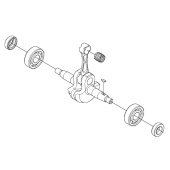 Wał korbowy, Kpl Wał korbowy, Kpl