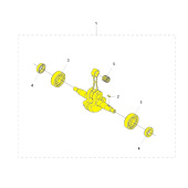 Wał korbowy, Kpl Wał korbowy, Kpl