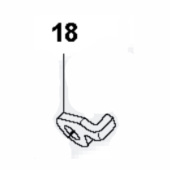 Wałek amortyzatora 5791908-01 Wałek amortyzatora 5791908-01