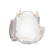 Siatka wlotowa Koło wentylatora Siatka wlotowa Koło wentylatora