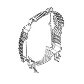 Siatka wlotowa Koło wentylatora Siatka wlotowa Koło wentylatora