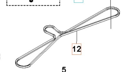 Pasek Husqvarna 353AWD