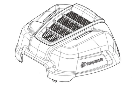 COVER CMPL ENGINE HOOD HUSQVARNA