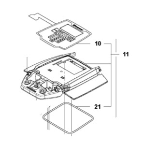 OSŁONA. ZESTAW INCL KLAWIATURA