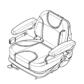 Podłokietnik Lewy 5823104-01 Podłokietnik Lewy 5823104-01